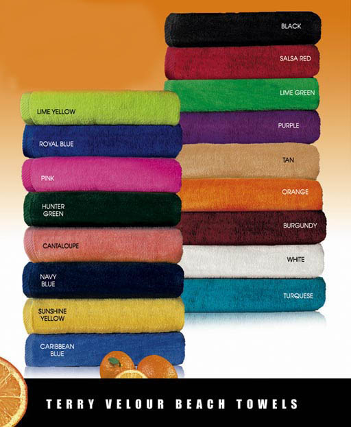 plain beach towels